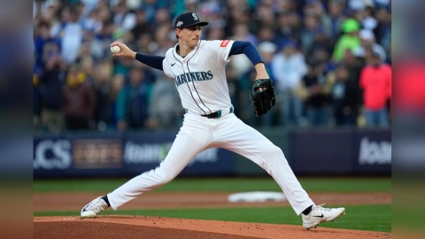 MLB(影)／水手生死戰先發投手Kirby不懼壓力山大！　很高興能肩負重任