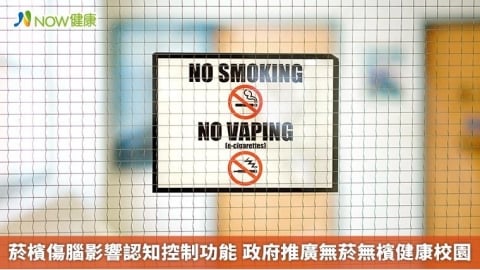 菸檳傷腦影響認知控制功能 政府推廣無菸無檳健康校園 