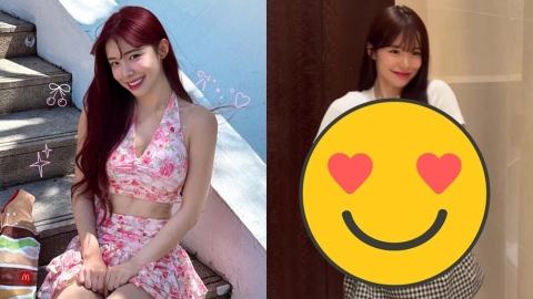 李多慧拍片突下拉短裙扭胯！「大片肉色、黑底褲」全看光…網嗨翻：看了10分鐘