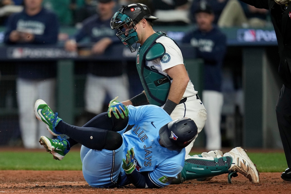 MLB(影)／能走路就要上場！　藍鳥「春天哥」上一戰受傷第6戰堅持要先發