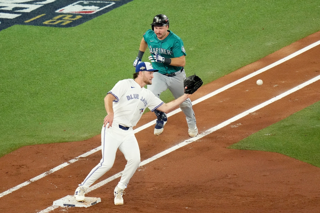 MLB(影)/水手連續兩局大中「滿壘計」!藍鳥6比2獲勝雙方將進行決勝第七戰