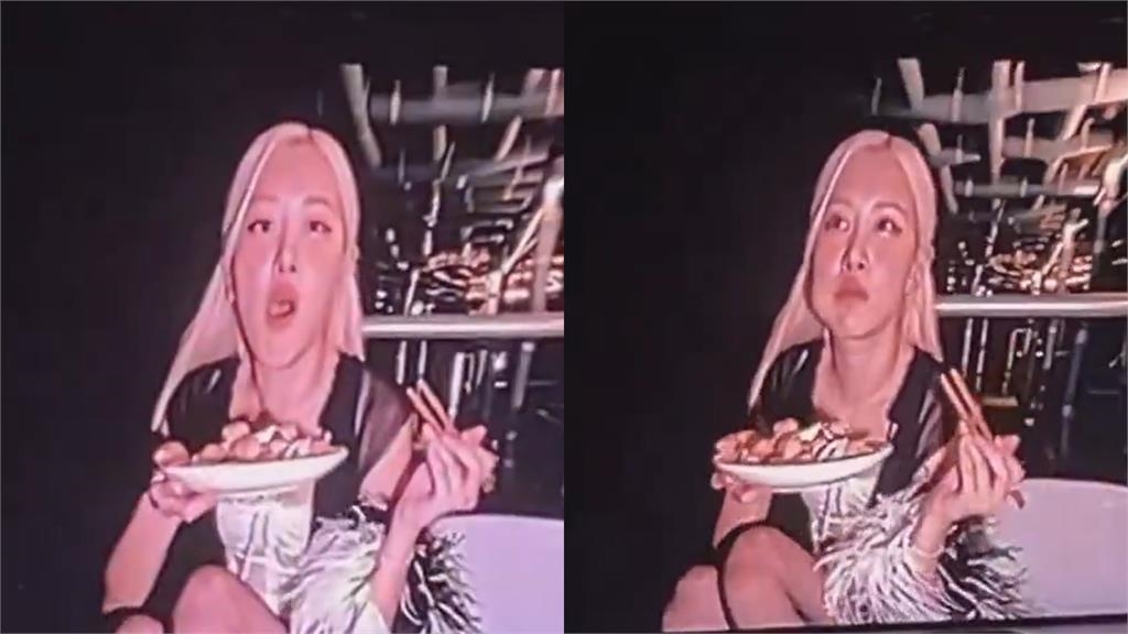 BP高雄大解放!ROSÉ狂嗑鹽酥雞「臉蛋全變形」、Jennie扯開bra辣暈粉