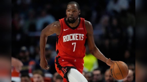 NBA(影)／KD和火箭簽下2年9000萬美元合約！　超越詹皇締造聯盟一新紀錄