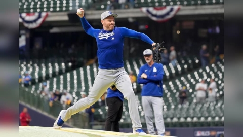 MLB(影)／自由人改練二刀流？道奇備戰世界大賽　網赫見弗里曼上投手丘投球