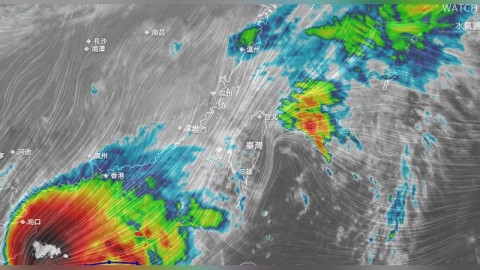 台灣家門前出現「同心圓波狀雲」緊靠花蓮！鄭明典憂心：恐是強烈對流