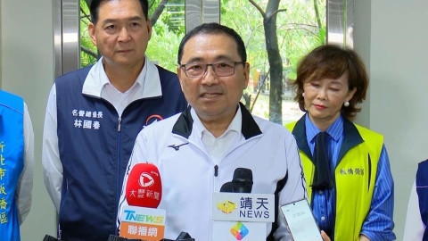 新北今僅山區停班課　侯友宜親上火線曝原因