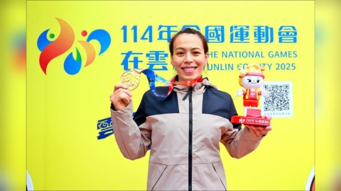 全運會(影)/邊舉邊哭!「舉重女神」郭婞淳挺舉130公斤破紀錄 賽場上激動落淚