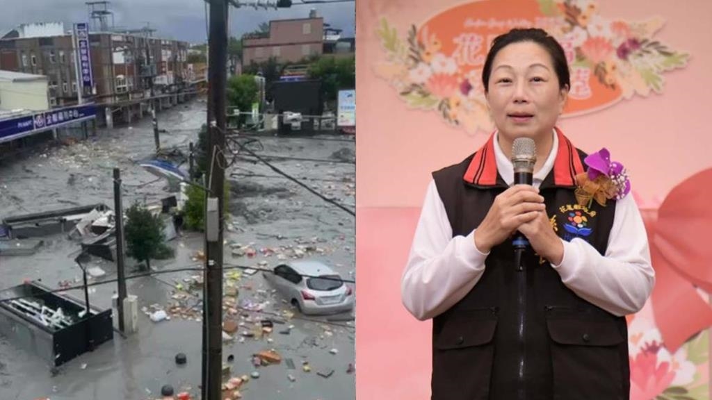 災區還在修復…徐榛蔚竟「現身飯店吹冷氣」！燦笑幫45對新人證婚畫面全被拍