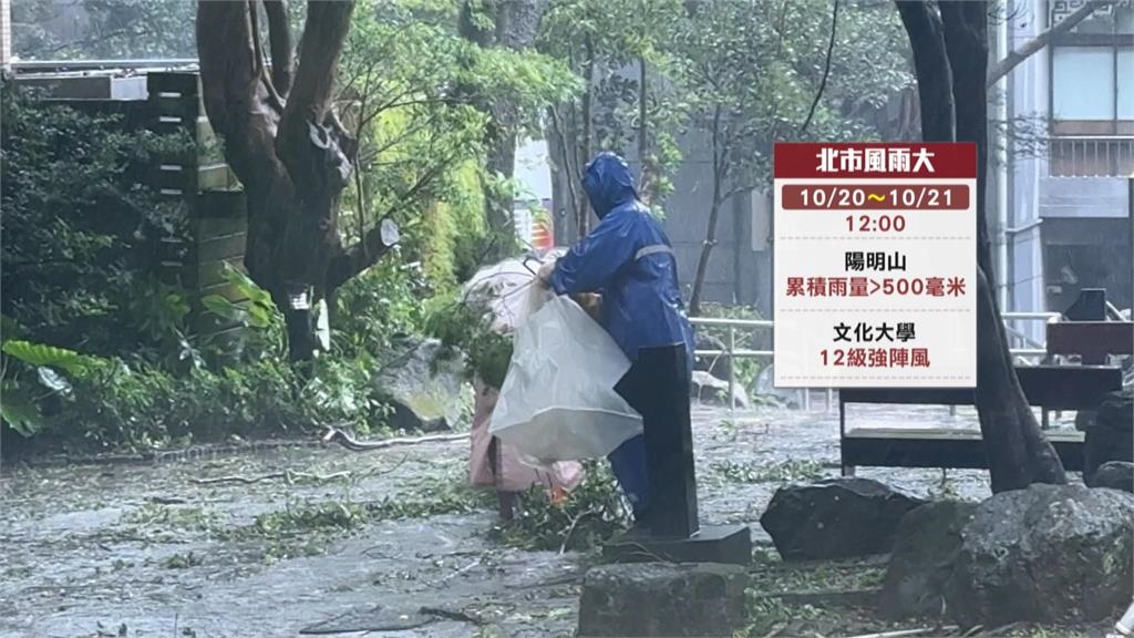 共伴效應山區掀狂風暴雨! 文大學生:差一點連滾帶爬