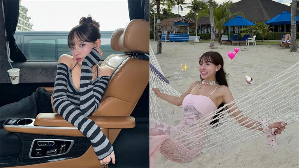 林襄海邊大尺度解放!透視薄紗炸出「超兇白麻糬」網看暈:完美比例…