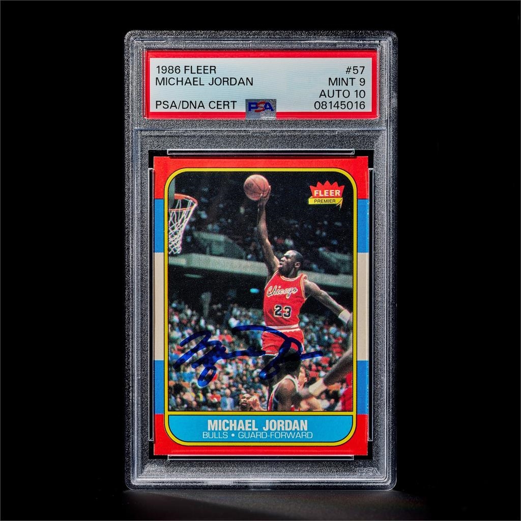 NBA／「籃球之神」再創神紀錄！新秀「後期簽名卡」拍出8279萬寫紀錄