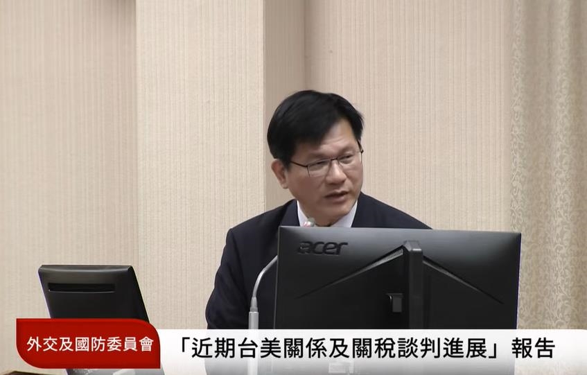 快新聞/台美關稅還在談! 林佳龍今再承諾:當前稅率「僅是暫時性措施」