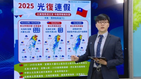 大雨下不停!近3日雙北多地雨量「破千毫米」 光復連假天氣曝光