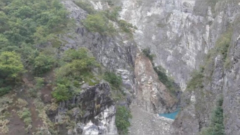 立霧溪燕子口新堰塞湖是否會溢流? 最新情況林保署全說了