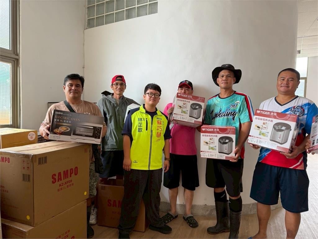 快新聞／協助花蓮部落重建家園　蘇巧慧媒介3廠商捐贈家具、家電