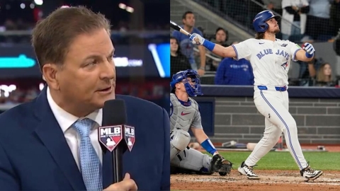 MLB(影)/神算球評就是你!普萊薩賽前預測巴傑爾會開轟結果他真的打出滿貫砲