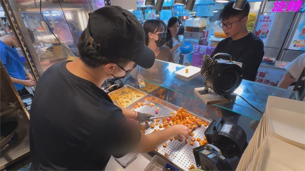 瑞豐夜市唯一一間！　拔絲地瓜小巧精緻擄獲客人心