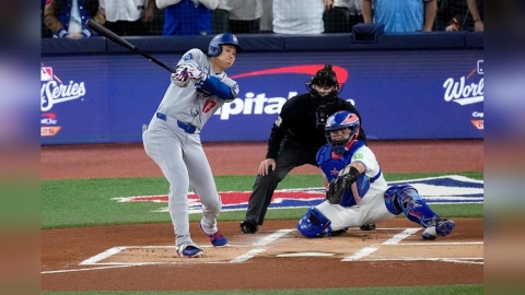 MLB(影)／道奇大谷翔平3打數苦吞2K！藍鳥投手車輪戰奏效5局雙方2比2平手