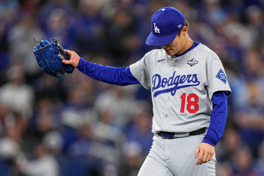 MLB(影)／山本由伸世界大賽完投勝！　道奇5:1擊敗藍鳥世界大賽扳平