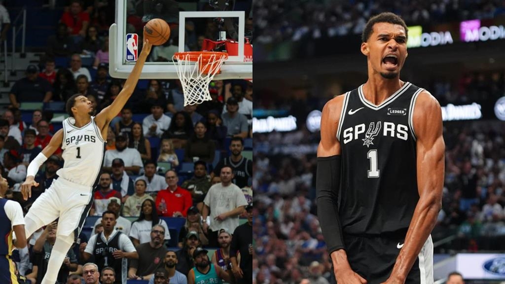 NBA(影)／媽有外星人！文班亞馬開季三場寫「百分火鍋籃板」罕見數據成史上第一人