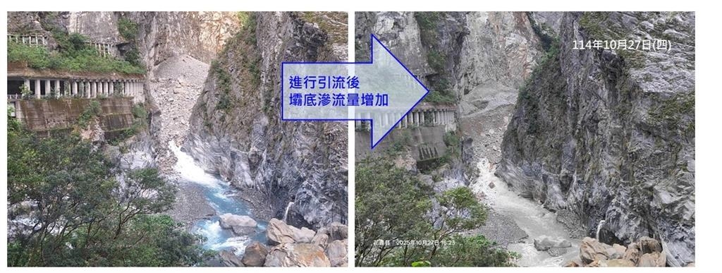 快新聞／燕子口堰塞湖最新情況！　壩體降至266公尺、水位下降19公分