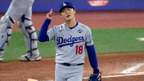 MLB(影)／各種山本寫筆記！山本由伸世界大賽完投勝「休息室圈粉細節」日職就做過