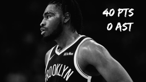 NBA(影)/我眼裡只有籃框!籃網湯瑪斯單場「40分0助攻」化身「無情」砍分機器