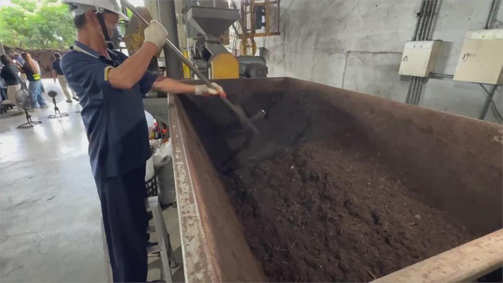 台南高速廚餘發酵場！　廚餘轉化有機肥料深獲民眾肯定