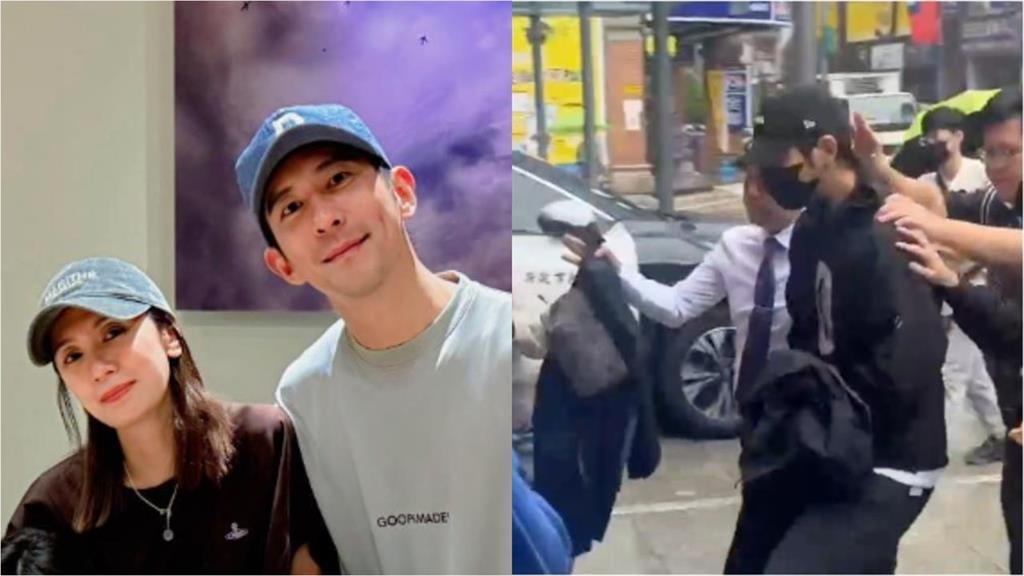 尪閃兵被銬走「賈靜雯拍新戲」人在中國！海邊熱吻「小23歲男星」畫面瘋傳