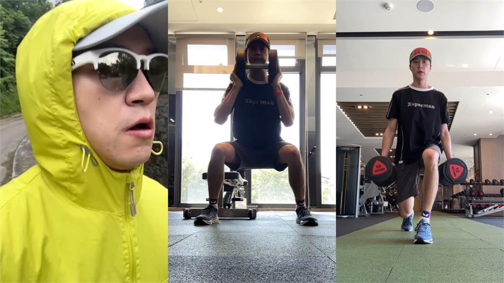 腿抖阿北「重訓扛不住」竟是江宏傑!他認「荒廢已久」真實狀態流出…網笑:是怎樣