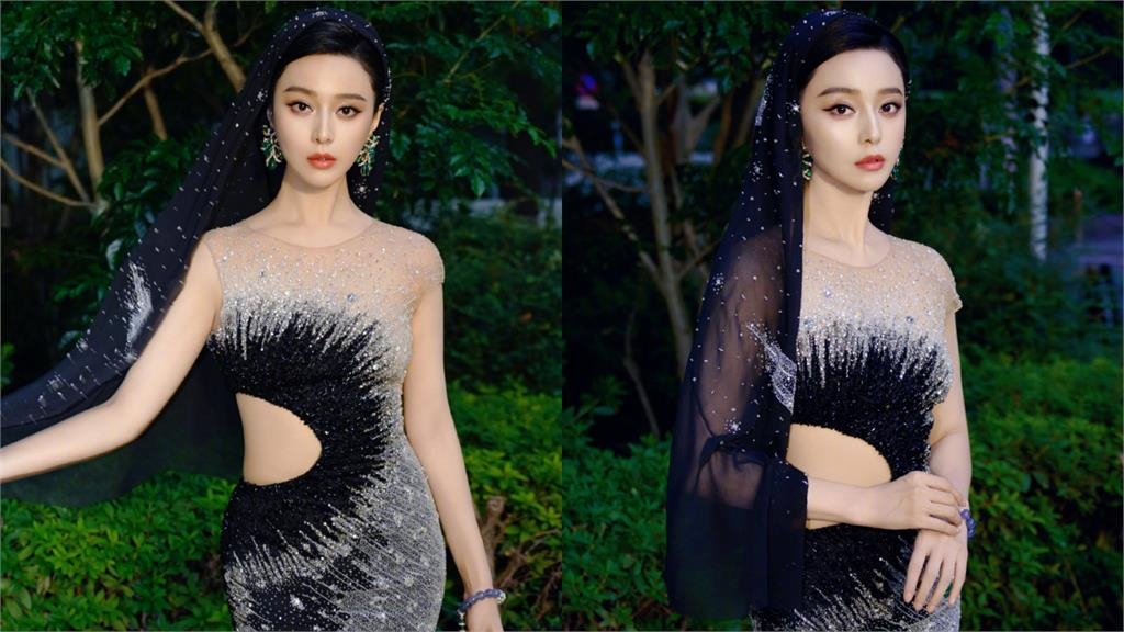 范冰冰「肉色戰袍開大洞」霸氣重返紅毯　「精修過猛」慘翻車網看傻：別P了！