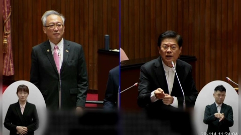 羅明才要吳志中拜託美國「川習會遞小紙條」 卓榮泰酸:我們都正大光明