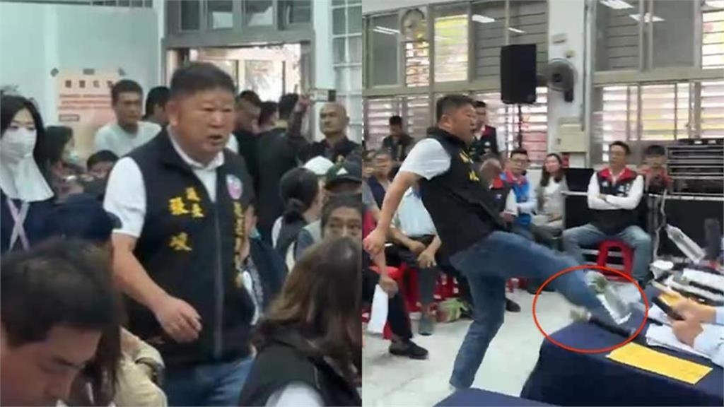 張峻一腳踹出被壓抑的怒火！傅崐萁辦重建座談會　林楚茵批實質作秀