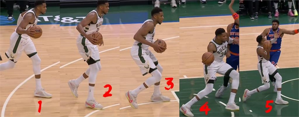 NBA(影)/可以這樣?字母哥「走5步還沒被吹走步」開外掛寫全能數據聯盟第一