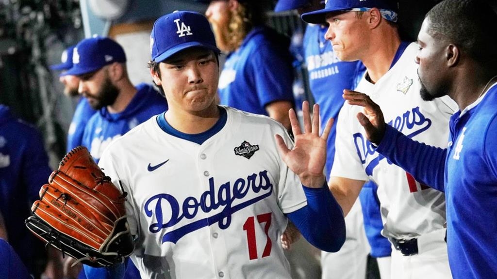 MLB(影)／18局大戰後休息不到一天！大谷先發吞敗　世界大賽道奇藍鳥2-2平手