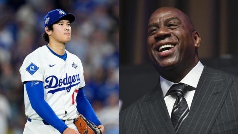 MLB／他很像Kobe！魔術強森談大谷轉戰道奇拚連霸突臭「他在天使一直輸球」