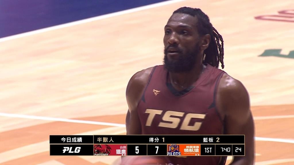 PLG／半獸人初登場雙12不敵阿提諾19分22籃板！領航猿101比89擊敗獵鷹