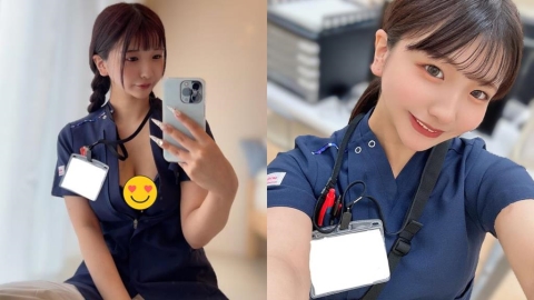 日女護士拍色照「脫衣剩bra」!狂洩「巨無霸海溝」遭醫院開除…真實身分疑曝光