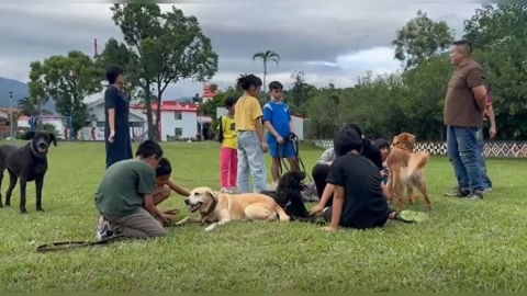 台東卑南兒童之家「寵物治療課」 讓孩童在互動中舒緩情緒