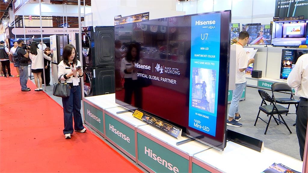 AI冰箱會說話 台北電器展搭普發萬元 電視折11萬 洗衣機折2萬3