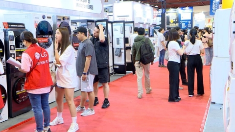 AI冰箱會說話 台北電器展搭普發萬元 電視折11萬 洗衣機折2萬3