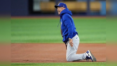 MLB／道奇再變陣拚延長戰線！總教練羅伯斯和金慧成比跑壘慘摔仍笑稱：我還能先發