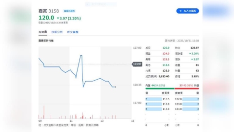嘉實資訊(3158)10月31日開始競拍 11月5日起申購11日抽籤
