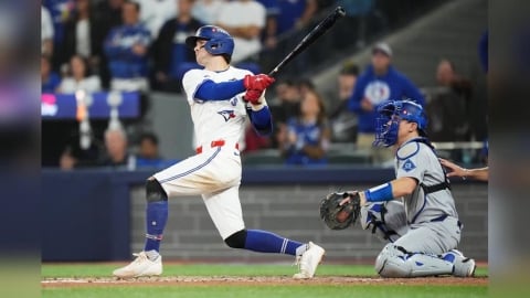 MLB(影)/九下差點敲再見安打! 藍鳥「四割男」雖創世界大賽安打紀錄仍淚崩