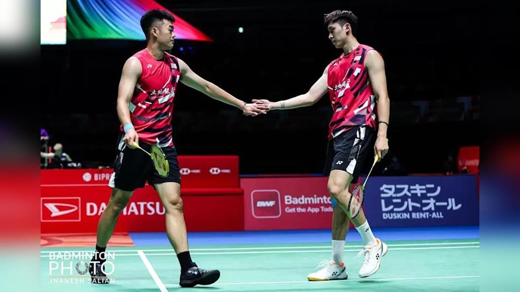 羽球／德國公開賽「台灣內戰」4強勝出！「麟榤配」王齊麟／邱相榤拚本季第2冠