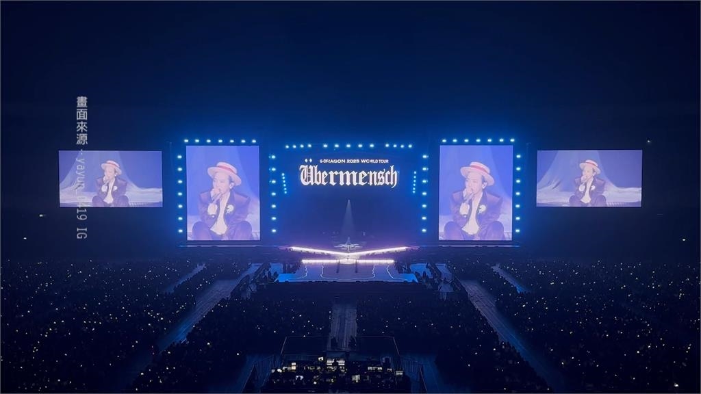 GD週末攻蛋！首日湧４萬歌迷狂歡　寵粉無極限「連唱近２０首歌、大秀中文」