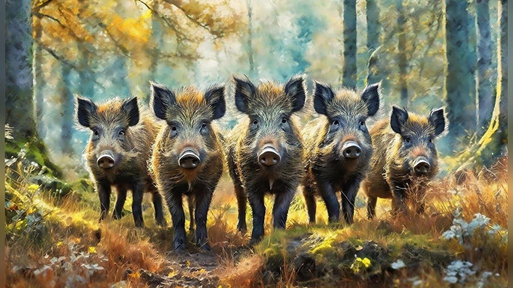 台中太平山區驚見「私養山豬」　農業局曝6豬檢驗結果