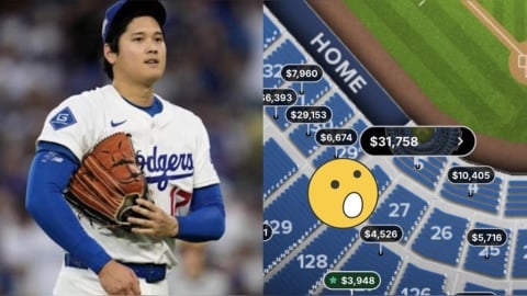 MLB／道奇藍鳥G7票價狂飆！本壘後方最貴票逼近100萬台幣、站著看也要快5萬塊