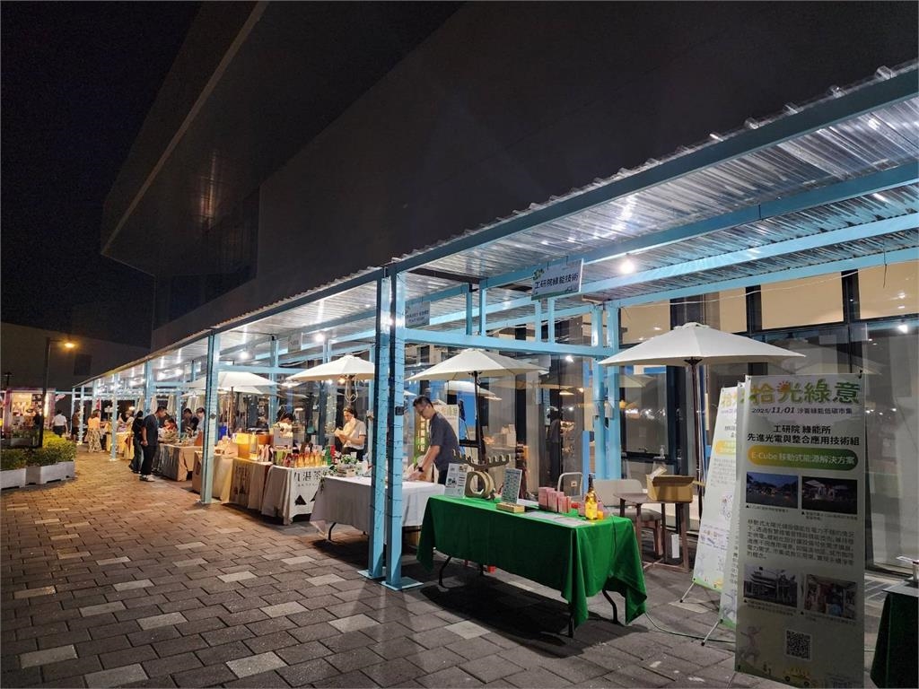 快新聞／親身體驗綠能的便利！開辦低碳市集　黃偉哲：台南是台灣的光電城