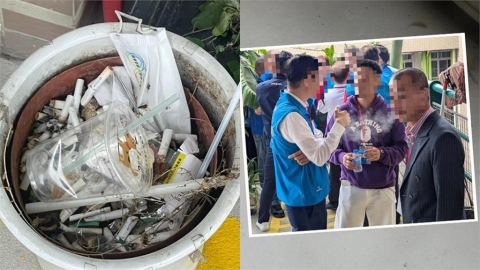 國民黨在成功高中辦全代會「黨員竟公然抽菸」 北市衛生局將邀行為人說明